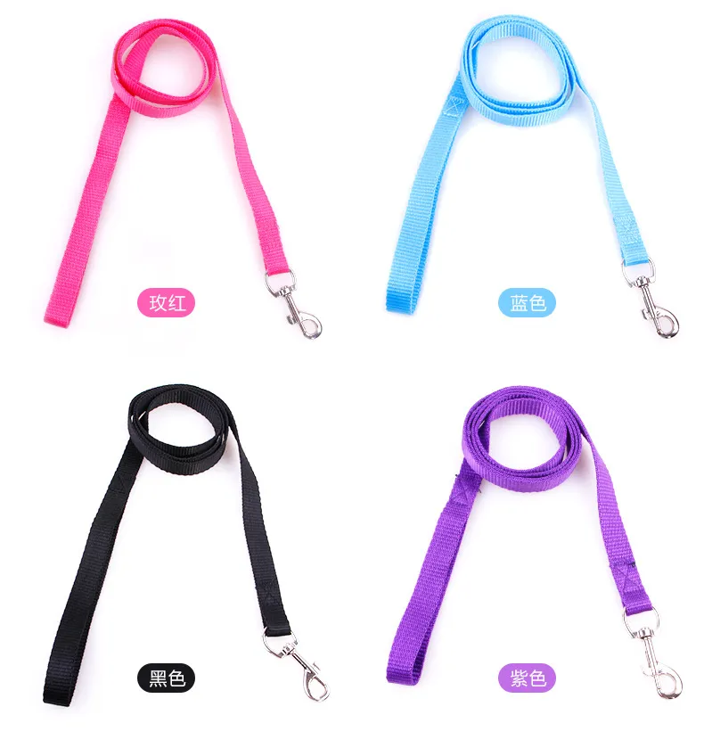 2021 Dog Leashes Cute Nylon Rope For Samll Cat Chihuahua Outdoor Walking Running Collar Leads Pet Products Supplier Reaction Color2872887