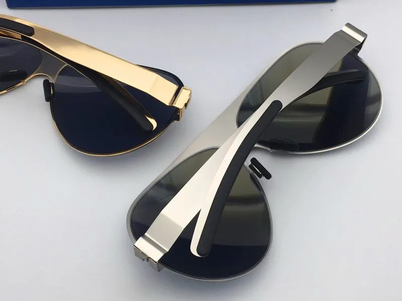 new mykita sunglasses Franz pilot frame with mirror lens ultralight frame Memory Alloy oversized sunglasses summer style cool outdoor design