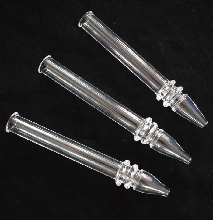 Quartz Rig Stick Nail met Clear Filter Tips Tester Quartz Straw Buis Glas Water Pijpen Roken Accessoires