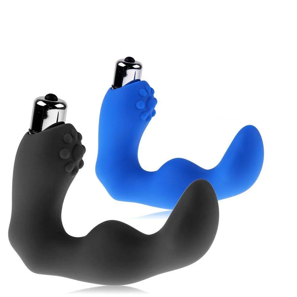 Male Anal Pleasure PLUG G-spot stimulation Prostate Massage Vibrator Massager #R410