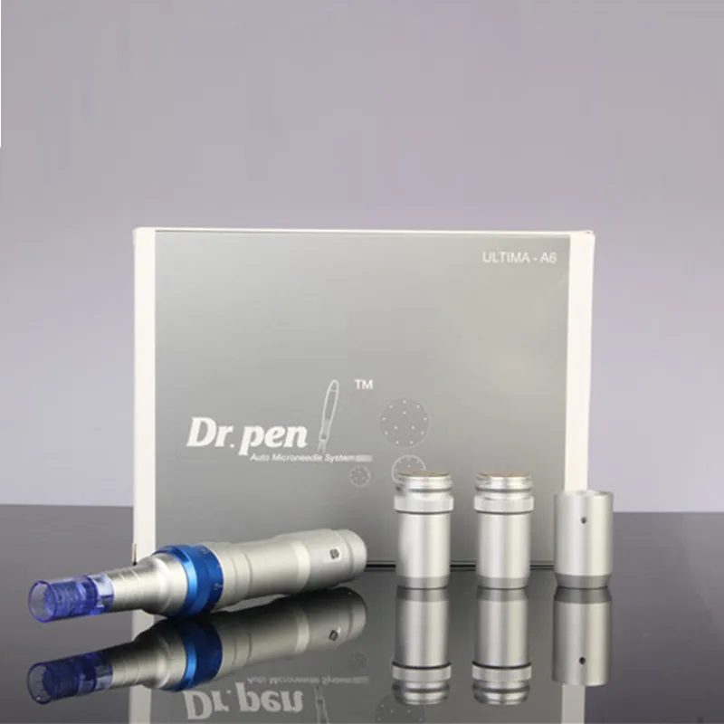 Best microneedling pen derma roller pen Rechargeable Korea Derma Microneedle Dr. Pen ULTIMA A6 with needle cartridges for scar removal