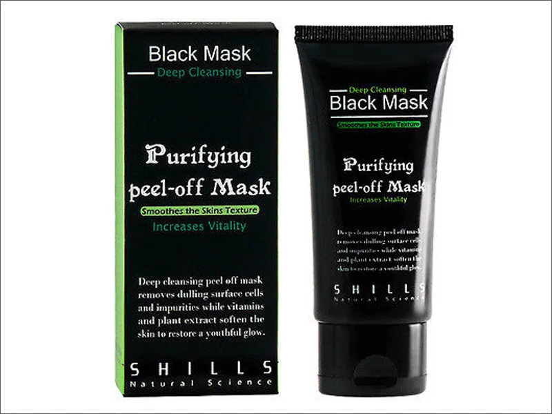 Shills Deep Cleansing Black Mask Pore Cleaner 50ml Purifying Peel-off Mask Blackhead Facial Mask Gratis DHL Shipping