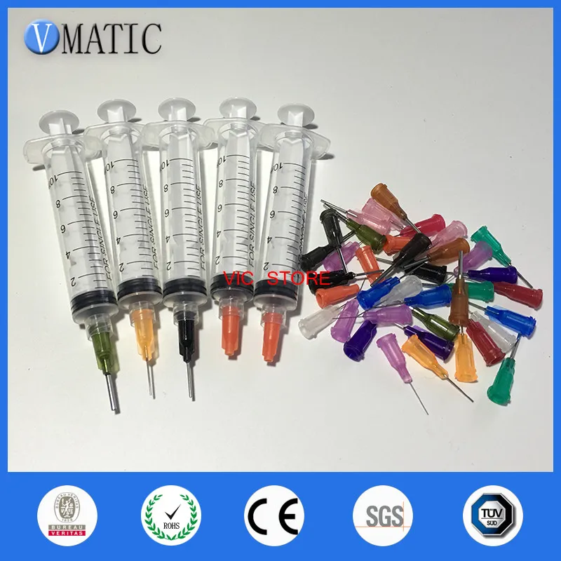 SMT Solder Paste Adhesive Glue Liquid Dispenser kits pack glue dispensing syringe dispensing tip dispensing needle