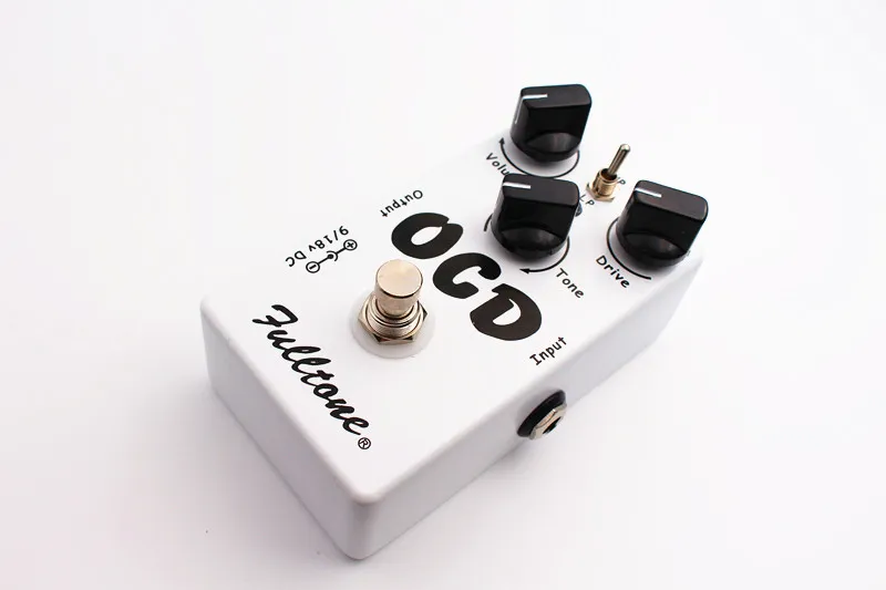 Zwangs zwanghafter Antrieb überbezogener OCD -Gitarren -Effekt Pedal Two Mode -Auswahl Hilow und True Bypass5392552