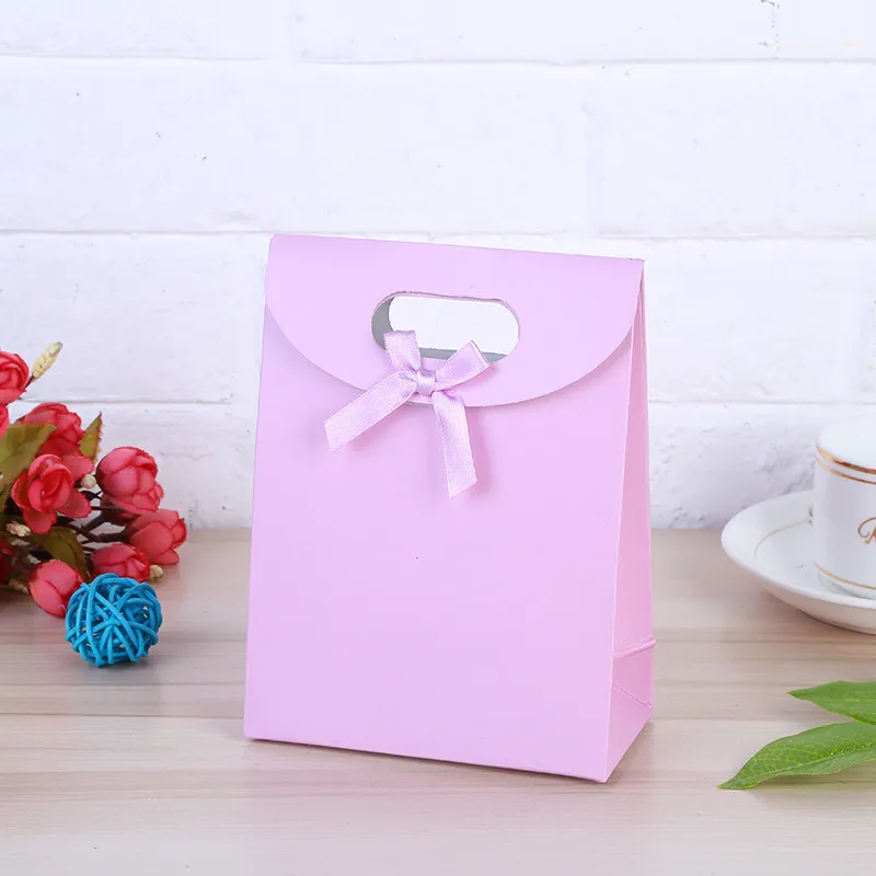 Nieuwe Hot One Set Small + 2 Medium + Grote Maat Kleurrijke Merry Christmas Paper Bag Gift Tassen Verjaardag Sweet Treat Bag Wedding Baby Shower Gift