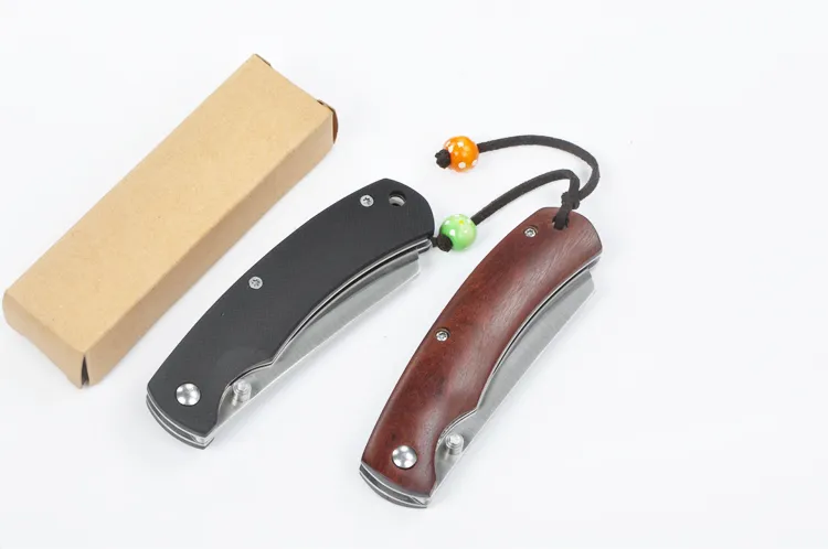 2017 VOLTRON Pocket Coltello pieghevole 8cr13 lama G10 / manico in legno coltelli da campeggio uso esterno coltelli da pesca coltello edc