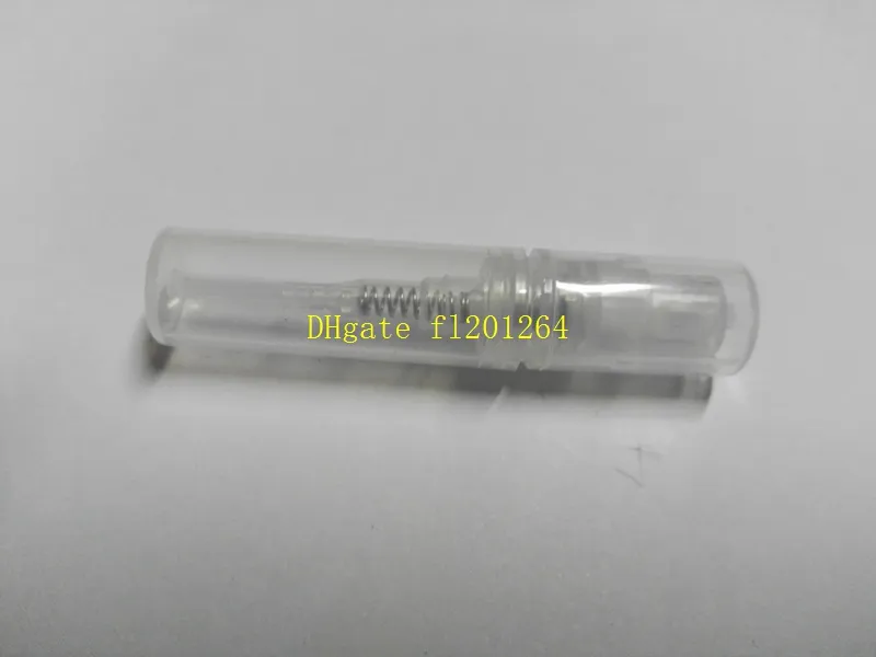 / 페덱스 DHL 빠른 배송 빈 2ml 3ml 미니 플라스틱 스프레이 향수 병, 작은 홍보 샘플 향수 atomizer