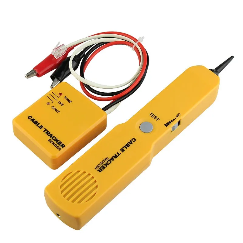 Portabl RJ11 Telefono di rete Cavo telefonico Tester Toner Wire Tracker Tracer Diagnostica Tone Line Finder Detector Strumenti di rete