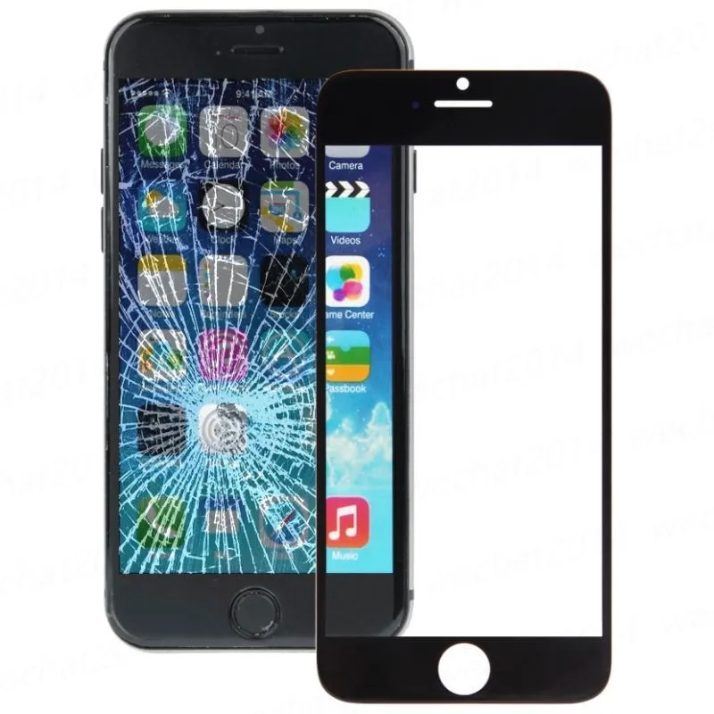 Vorderer äußerer Touchscreen-Glaslinsen-Ersatz für iPhone 6 plus 6s 6s plus 7 plus freie DHL