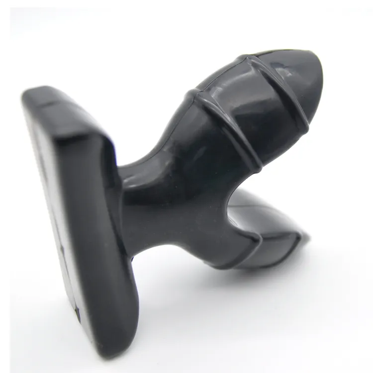 Senaste Stora Silicone V Style Öppna Butt Plug Anal Speculum Prostata Massage BDSM Sex Anus Toy Produkt för Män Kvinna A281