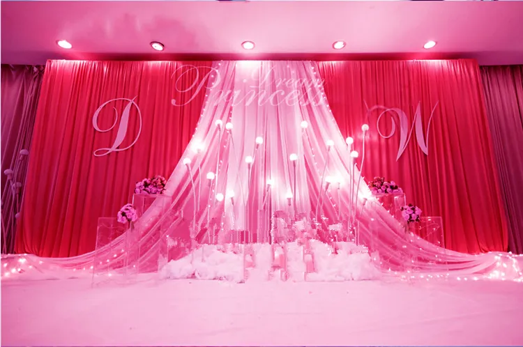 Wedding swags drapes Party Background party Celebration Background Satin Curtain Drape Ceiling Backdrop Marriage decoration Veil