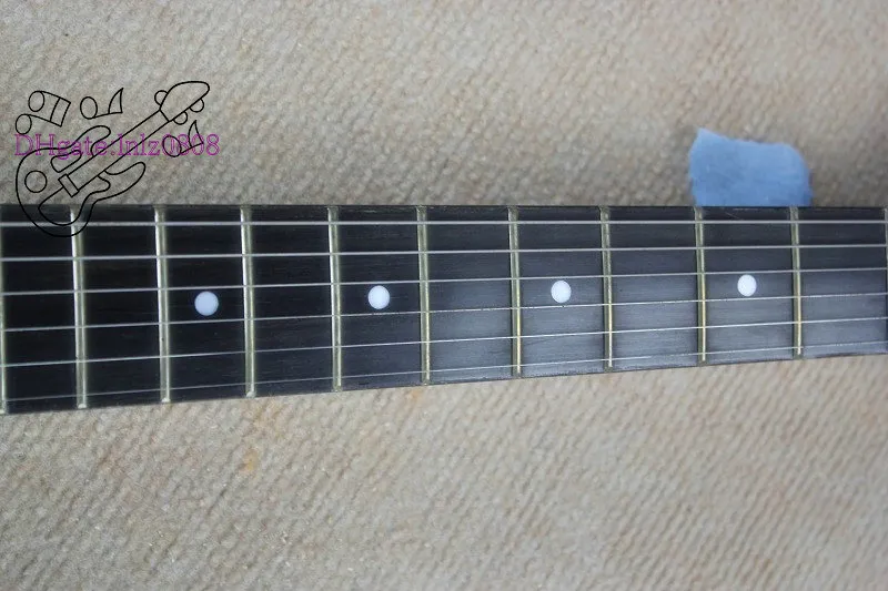 Frete grátis custom shop azul 6 cordas guitarra elétrica p90 captadores altos frete grátis instrumentos musicais