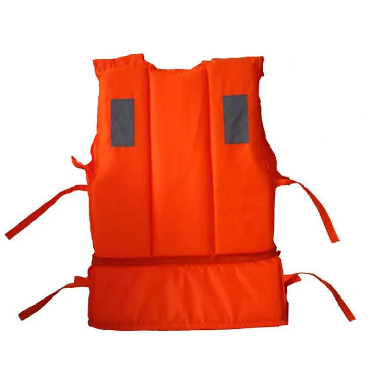 Survival Boat Sail Life Vest Men Kayak Swim Working Bubble Jackets baddr￤kt Livr￤dd med visselpipan f￶r vuxenfri frakt