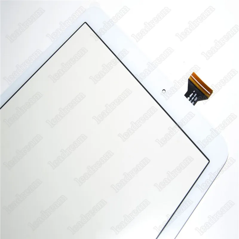 Tablet PC Touch Screen Digitizer lente in vetro con nastro Samsung Galaxy Tab E T560 DHL gratuito