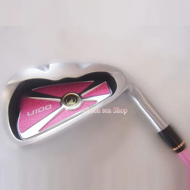 Nieuwe Womens Golf Clubs Honma U100 Golf Complete Set van Clubs Driver + Fairway Wood + Putter + Bag Graphite Golf Shaft en Headcover Gratis verzending