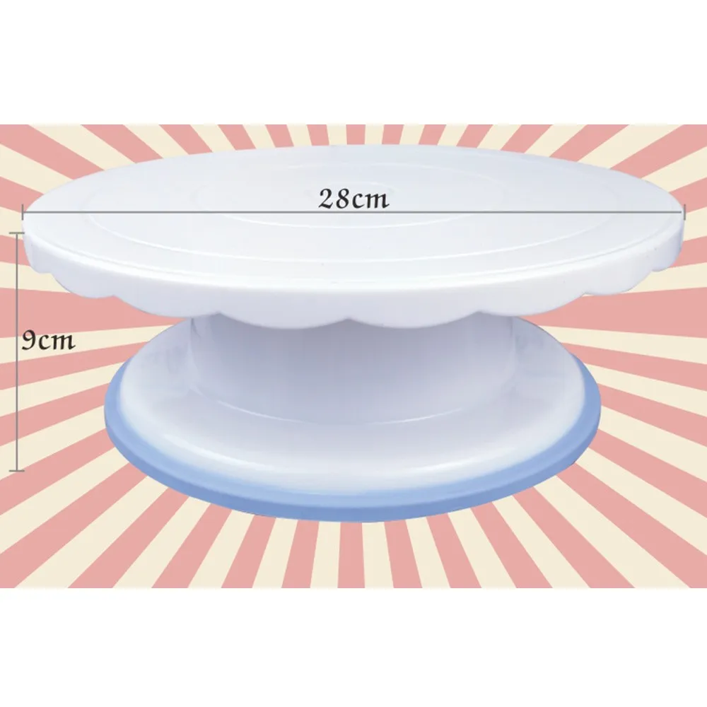 Cake-Swivel-Plate-Revolving-Decoration-Stand-Platform-Turntable-28cm-Round-Rotating Cake-Swivel-Plate-Christmas-Baking-Tools-CT1030 (2)