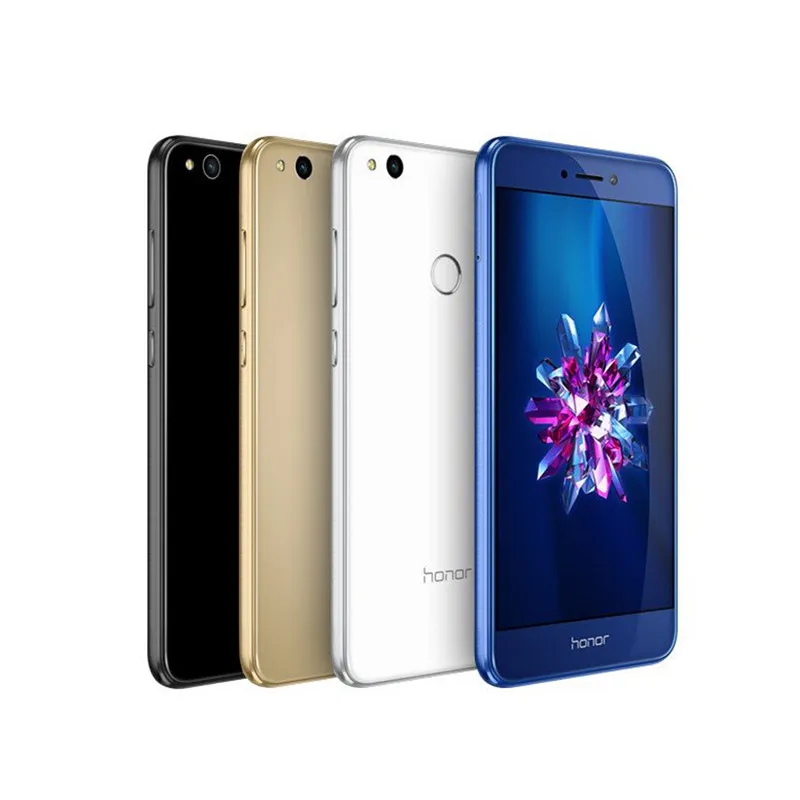 Original Huawei Honor 8 Lite 4G LTE Cell Phone Kirin 655 Octa Core 4GB RAM 32GB 64GB ROM Android 5.2" 12MP Fingerprint ID Smart Mobile Phone