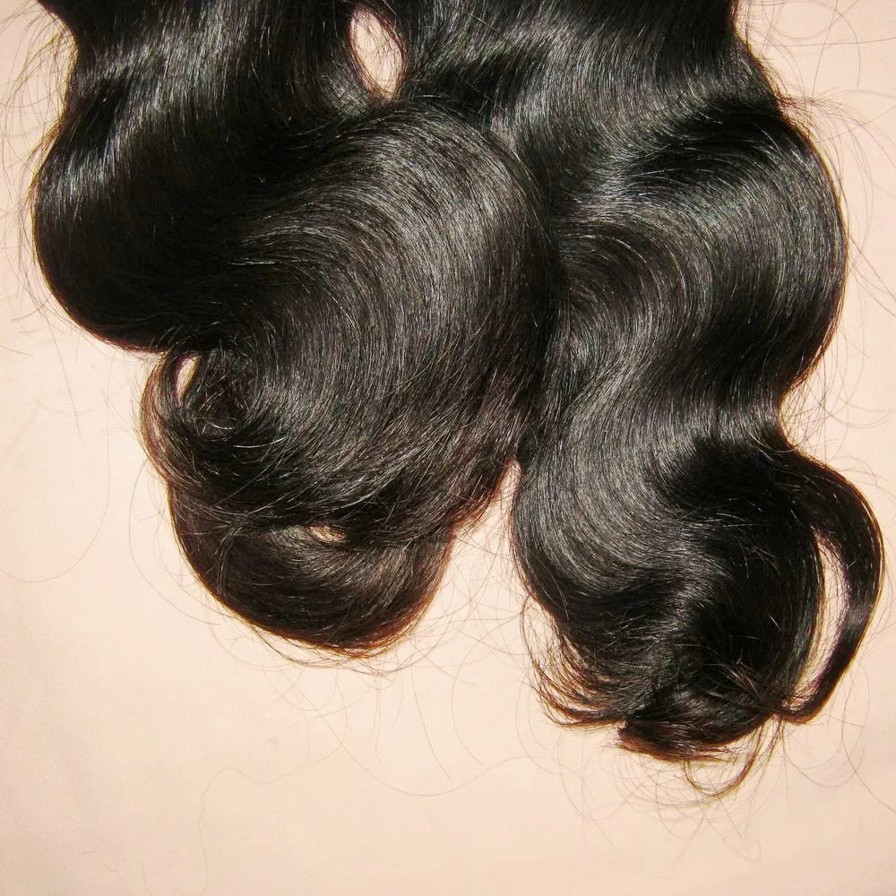 10 stks / partij Groothandel Kilo Prijs 100% Menselijk Haar Peruviaanse Body Wave Weave Dikke Bundels Dyable King Queens