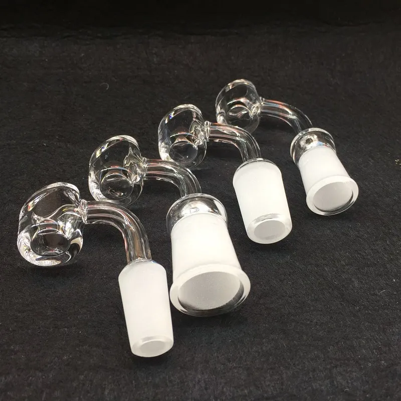 4mm dikke hoge kwaliteit 100% domeloze quartz banger nagel 10mm 14mm 18mm mannelijke vrouwelijke 90 graden gratis verzending