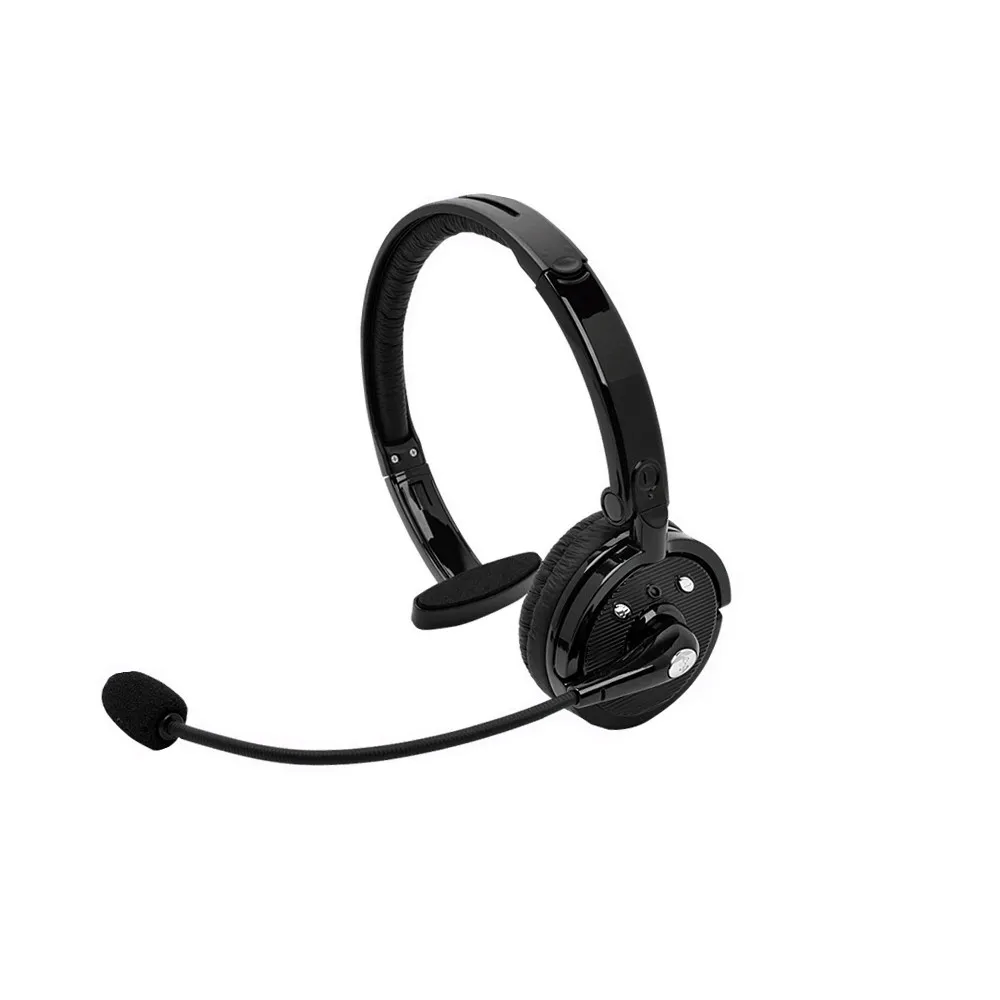 BH-M10B Over-The-Head Boom Mono Multi-point Cuffie Bluetooth senza fili Auricolare Microfono per Smart Phone Truck Driver PS3, Spedizione gratuita