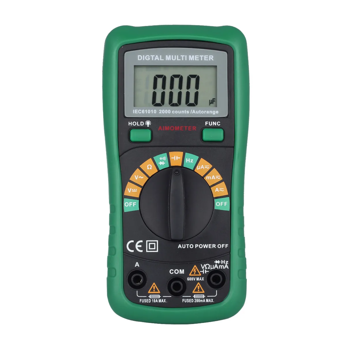 UT33D / UT136B Digital Automatic Range Power LCD Multimetr Voltmeter Amperomierz Ohmometer Ohm Capacitance Tester E00661