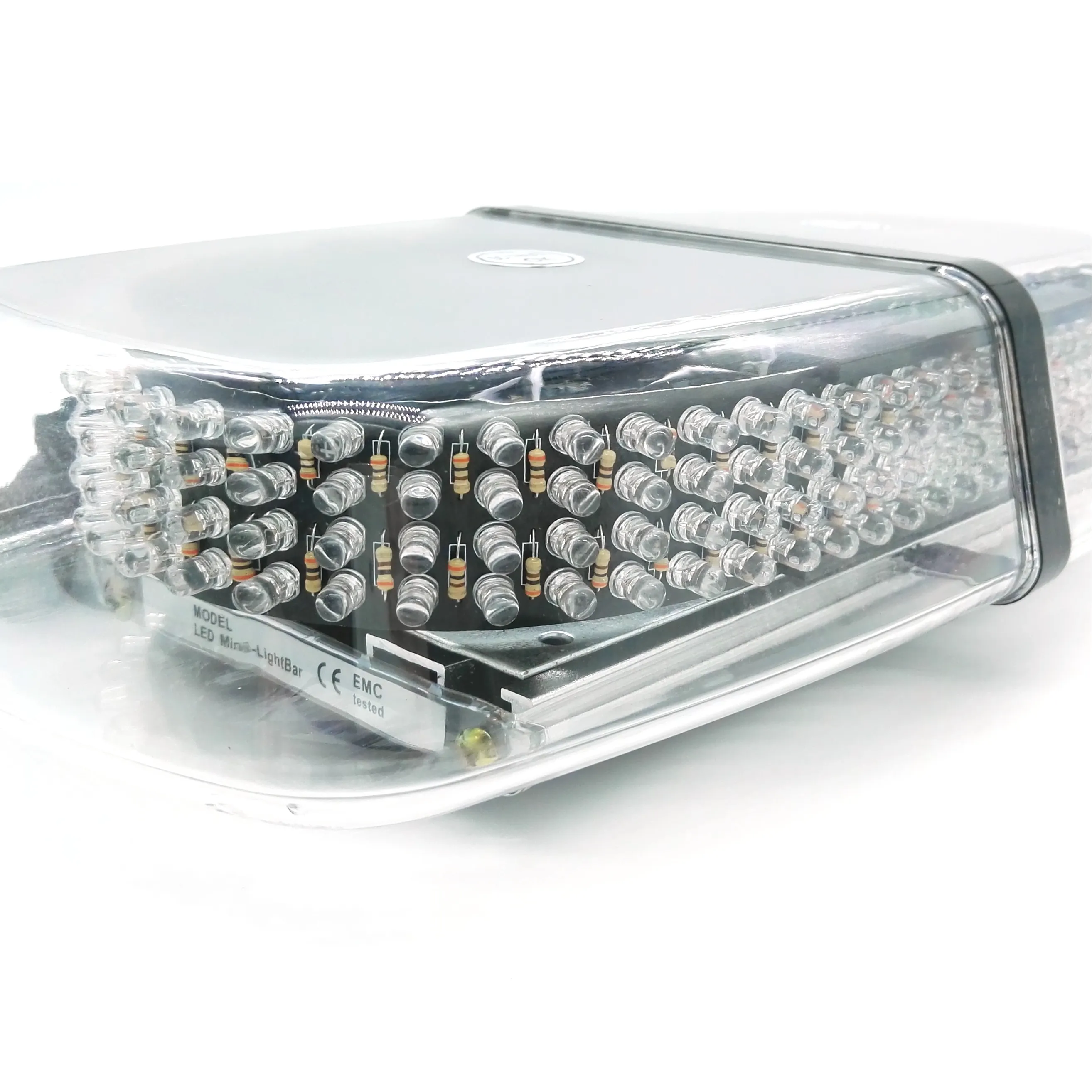 240 LED Noodwaarschuwing Knipperend Stroboscooplamp Lamp voertuig Politieauto Licht DC12V Wit Geel amber6289475