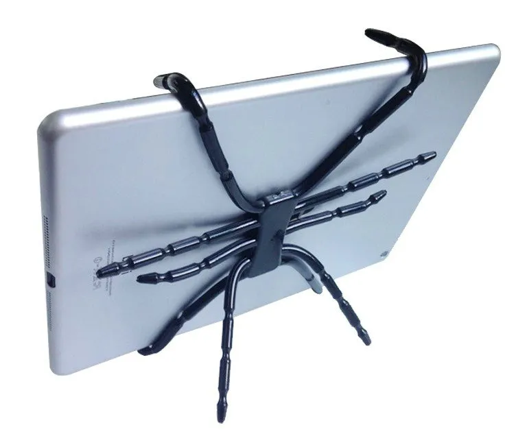 Sıcak Satış Evrensel Örümcek tablet tutucu için ipad Pro Hava Mini Kindle Yangın Viewpad Dell Streak Samsung Tab S S2
