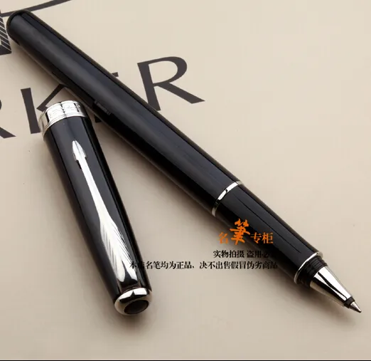 Black Roller Pen Ink Riempitura da 05MM Signatura Penna da ballo Regalo la scrittura Penna dei fornitori di uffici Stationery3246637