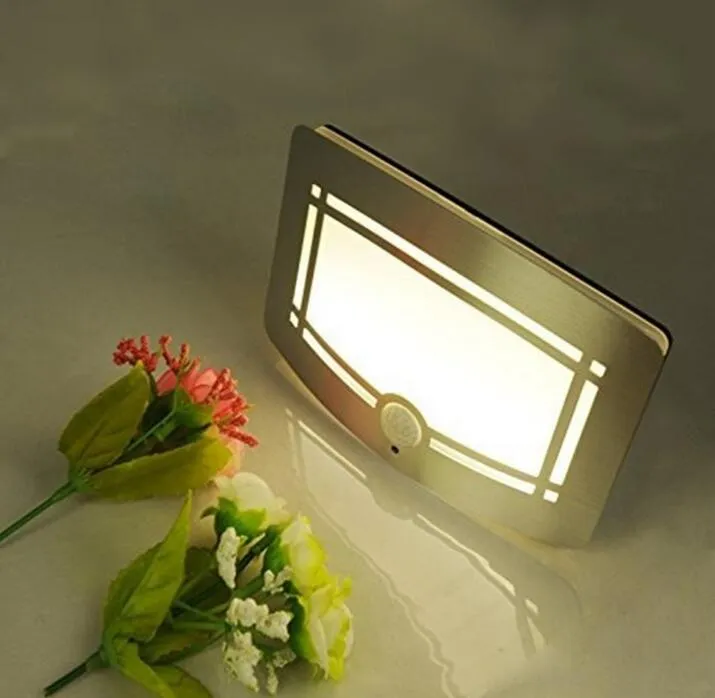 Lampade da parete Luxury Stick in alluminio Anywhere Bright Motion Sensor attivato LED Sconce Luce notturna Auto On / Off via del percorso