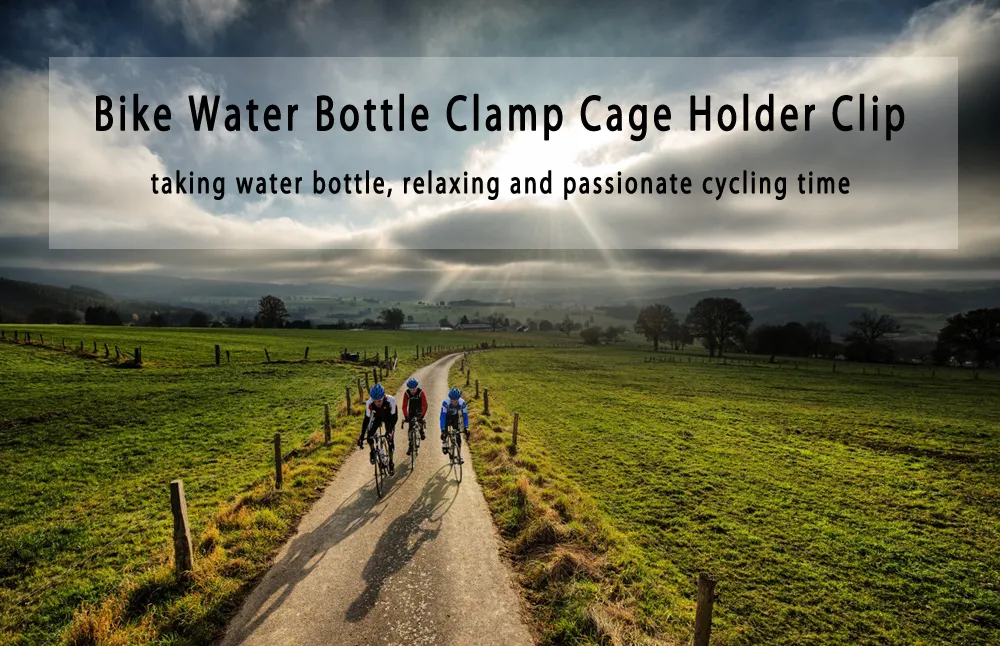 Outdoor Fahrrad Wasser Flasche Klemme Käfig Halter Adapter Übergang Buchse Lenker Halterung Für Rennrad und Mountainbike3775002