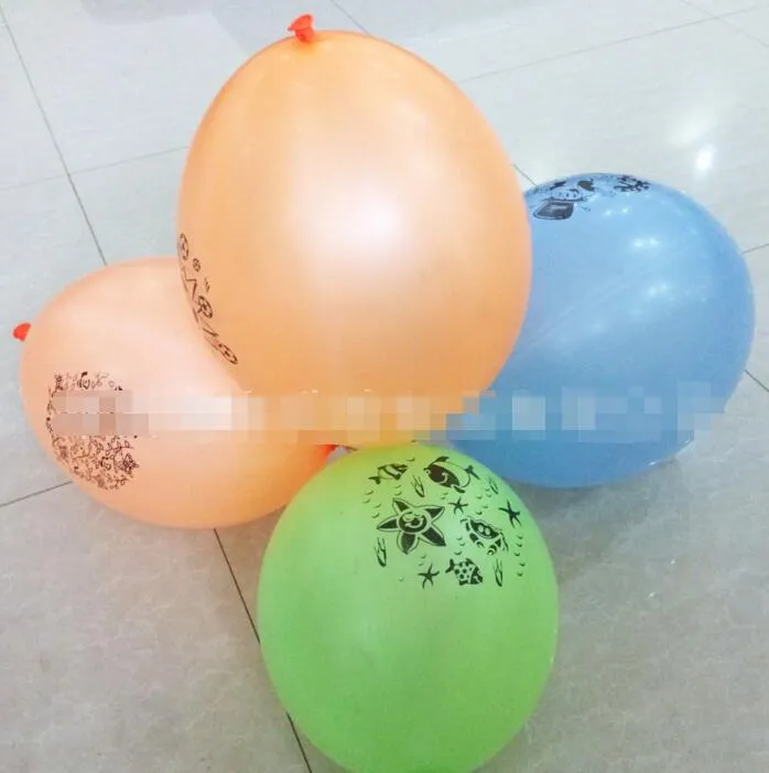 Elastik Yumruk Balonlar Sıçrama Yüzer Balon Noel Partisi Oyuncaklar Oyunları Oyuncak Renkli Lateks Malzeme Ücretsiz Kargo DH7