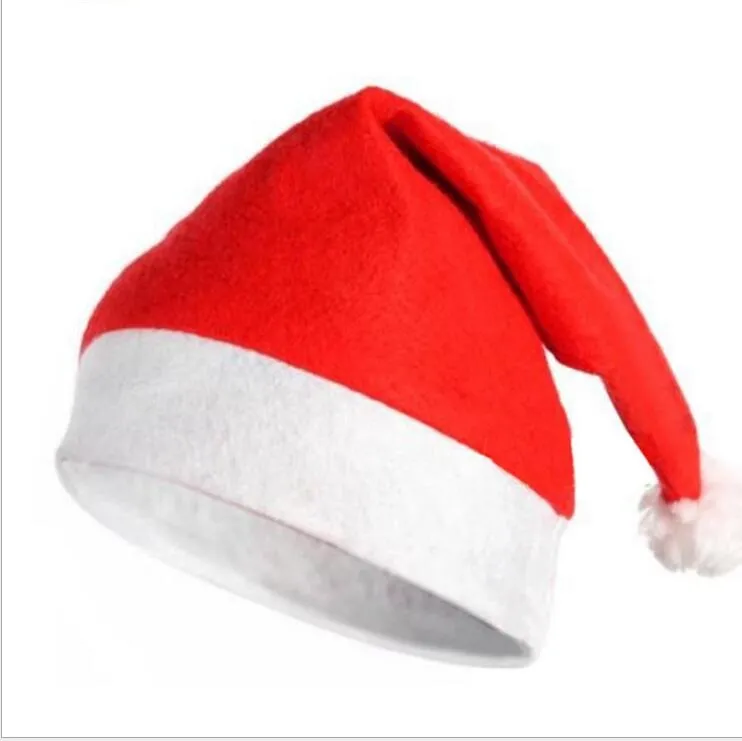 Chapeau de père noël Cosplay, chapeaux pour enfants et adultes, chapeau de père noël en peluche Ultra doux, décoration de noël, casquette en tissu non tissé mignon