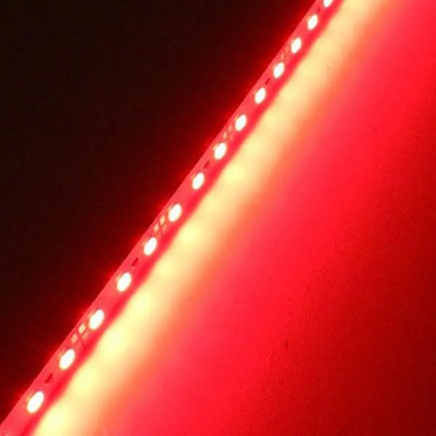 kırmızı, yeşil, pembe Süper Parlak Sert Sert Bar hafif DC12V 100cm 72 5630 5730 4500K Alüminyum Alaşım Led Şerit ışık Cabinet SMD led