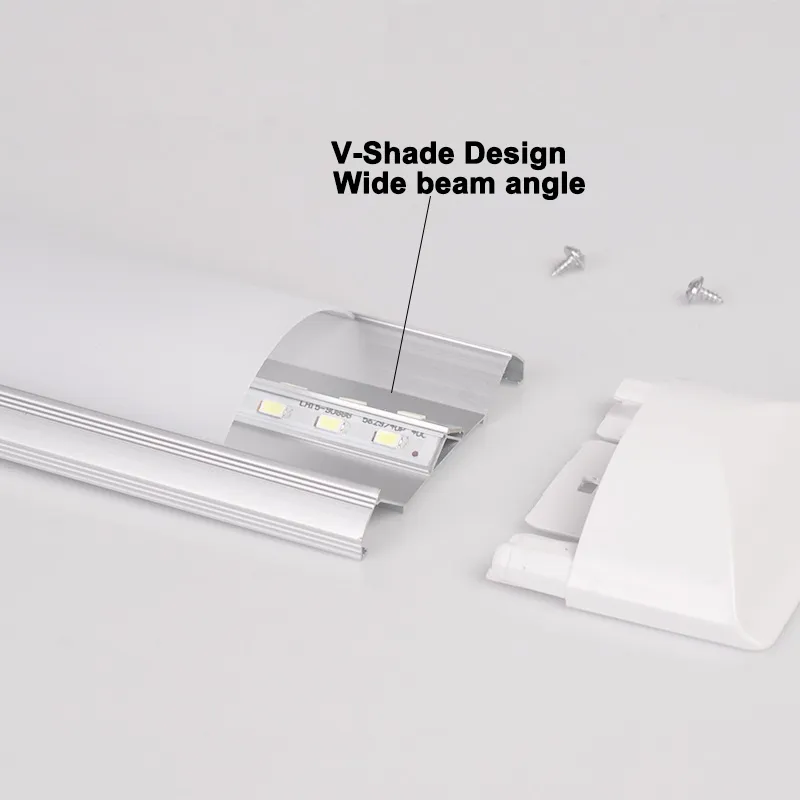 LED-fluorescerande rör 2FT LED-rörlampan 600mm 60cm 18W Renad fixturlampa Rengöring Armaturljus AC85-265V 110V 220V Super ljus