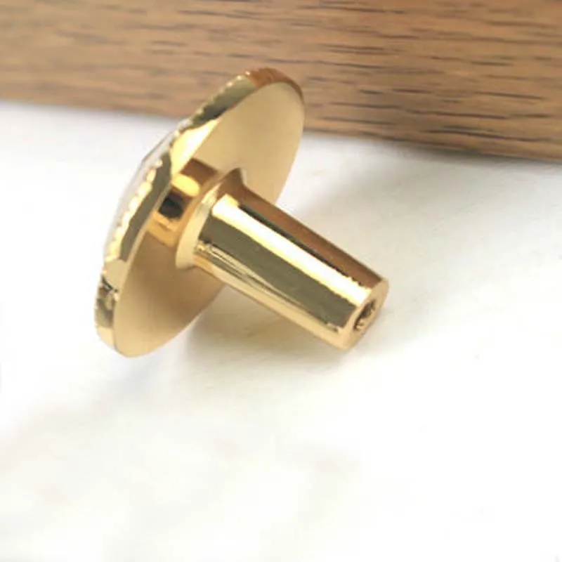 high quality diamond crystal pull knobs gold silver drawer cabinet dresser furniture door handles pulls knob