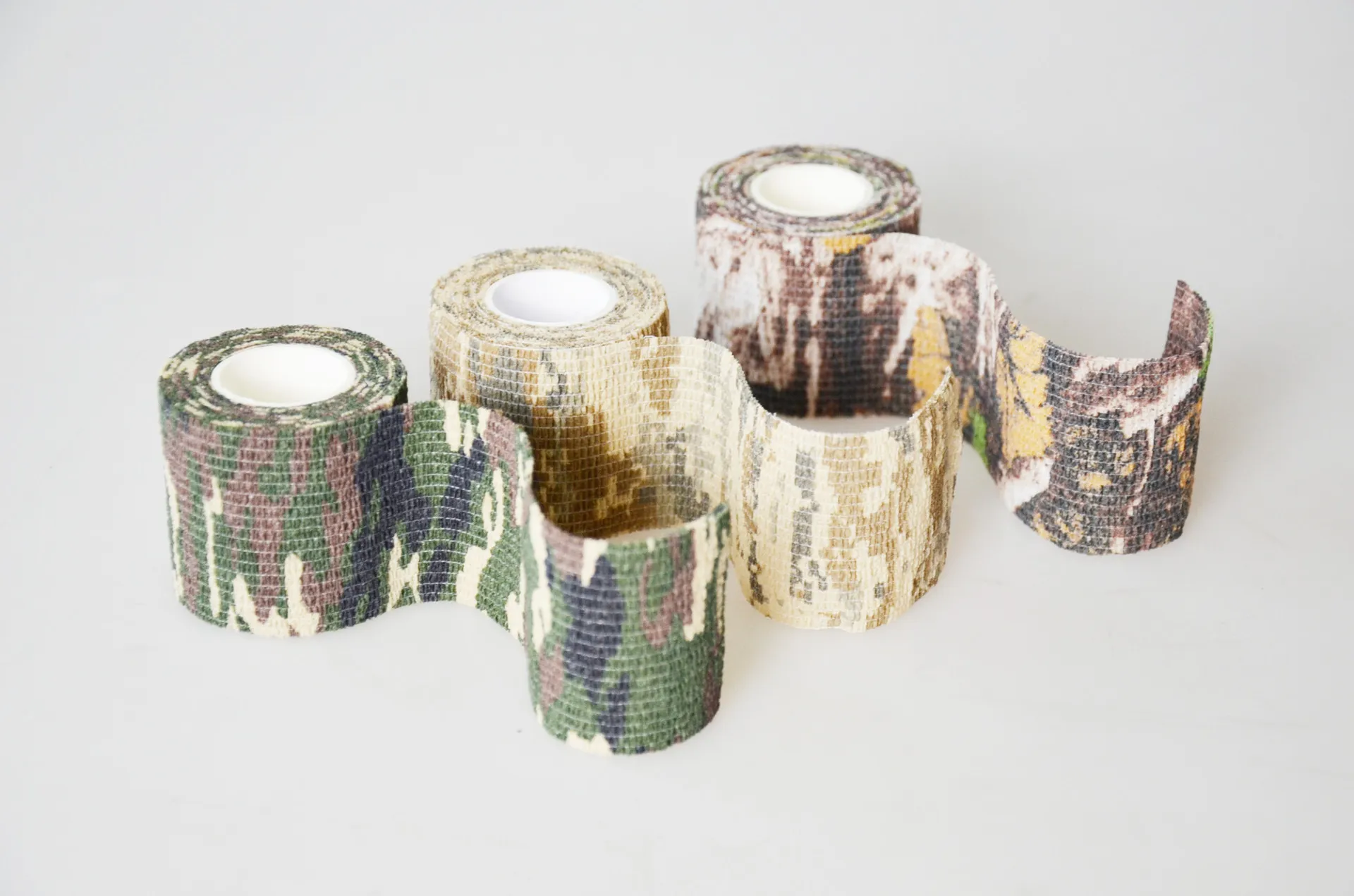 8 Roll 5CM*4.5M Self-Adhesve Camo Tape Gun Rfle Huntng Camo Wrap
