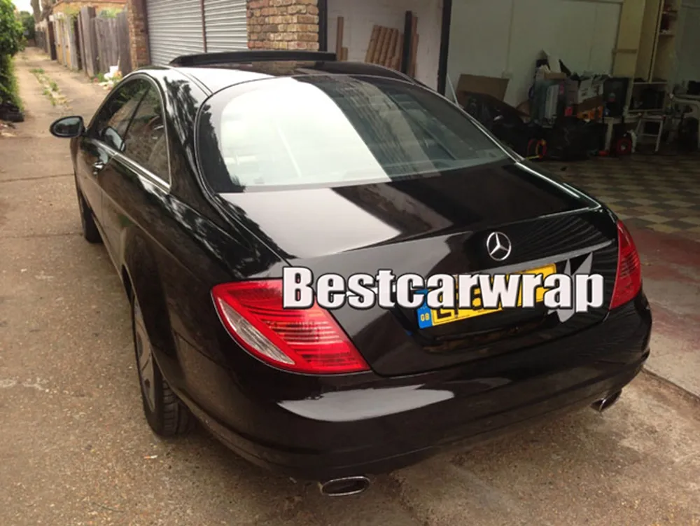 Piano Black Ultra Shiny Glossy wrap 3 Layers High Gloss Car Wrap Film Shiny like 3m 1080 with air bubble Free Size:1.52*20M/Roll8170128