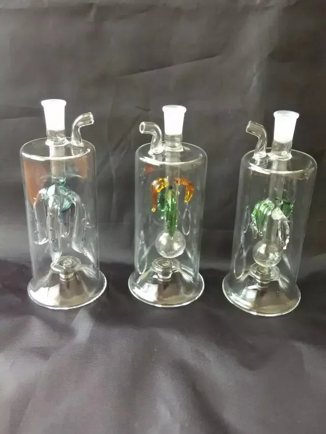 Varietà di colore di bomg di vetro in vetro di acqua e fumo Accessori tubi fumatori di vetro colorati tubi a mano multi-colore miglior cucchiaio glas