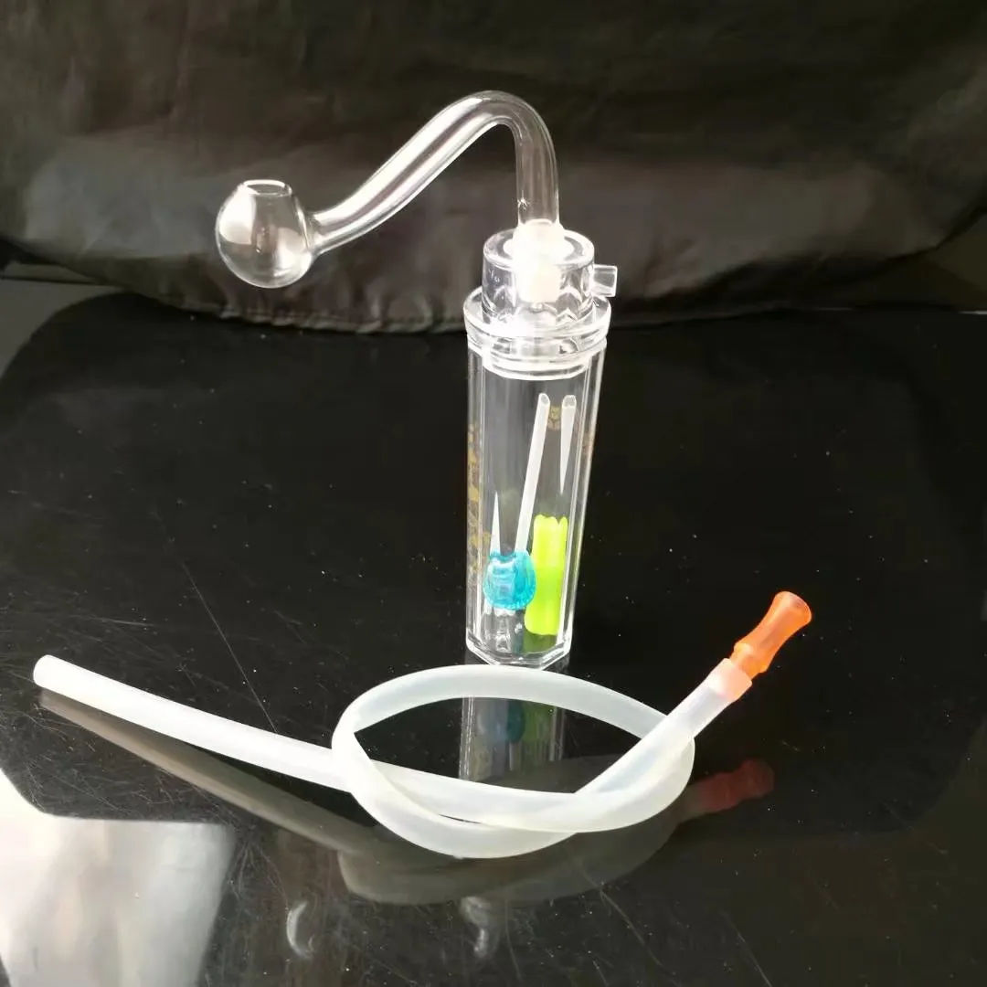 Accessoires de bangs en verre de narguilé, Pipes à fumer en verre mini-pipes à main multicolores colorées meilleures pipes en verre cuillère