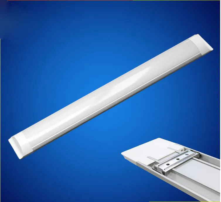 Gratis frakt Högkvalitativ 18W 0,6m LED Batten Tube Light Cold White / Natural White / Warm Whtie AC85-265V CE RoHS 30PC / Lot