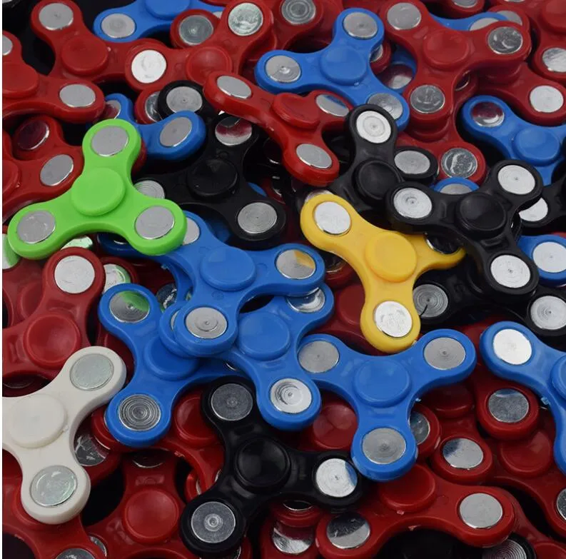 Toppkvalitet EDC Hand Spinner Gadget Toy Handspinner Finger Toy Fidget Spinner för dekompression Angst Gratis DHL frakt