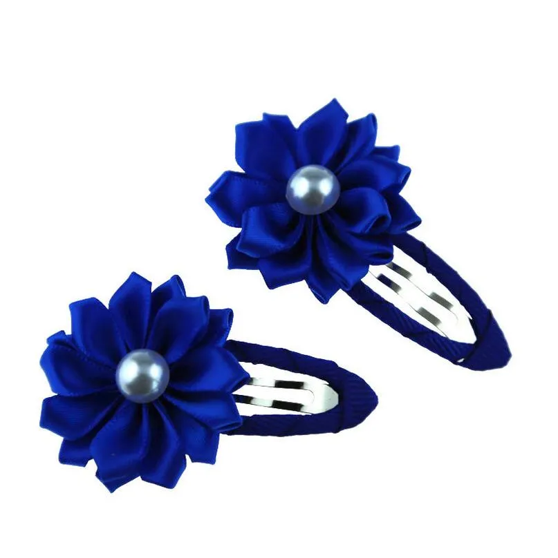 Babyhaarverzierungen der freien Verschiffen Kinder kleine Blumen Minihaarclip-Randclip kleiner Haarclipordner FJ142 Mischungsauftrag 60 Stücke viel