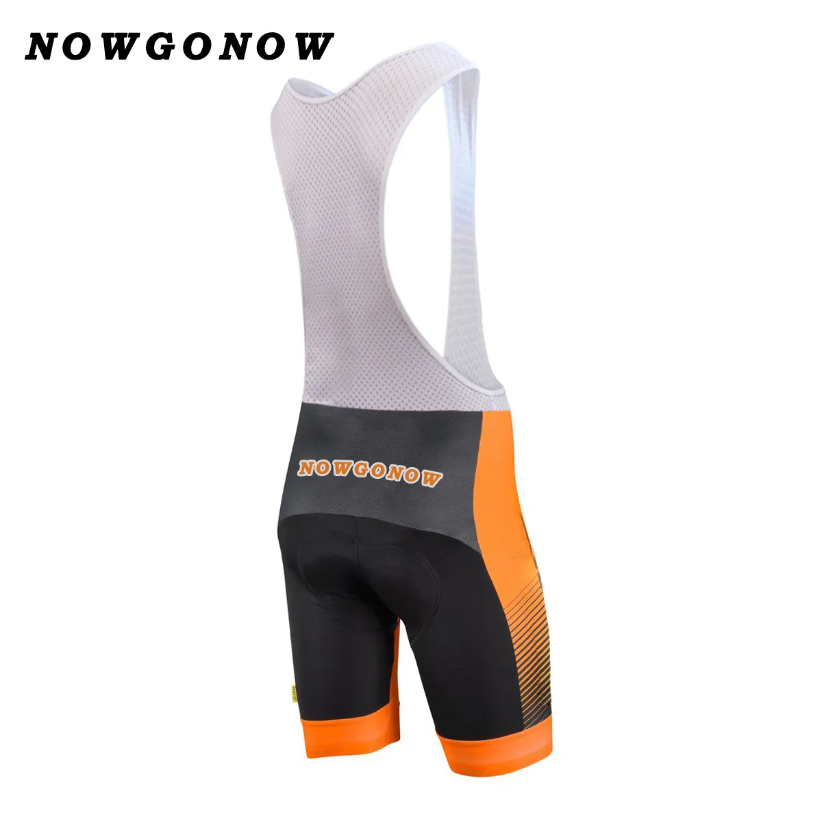 Homens 2017 camisa de ciclismo clássico Retro orange clothing desgaste da bicicleta equitação mtb Mountain road wear personalizado NOWGONOW bib gel pad atacado