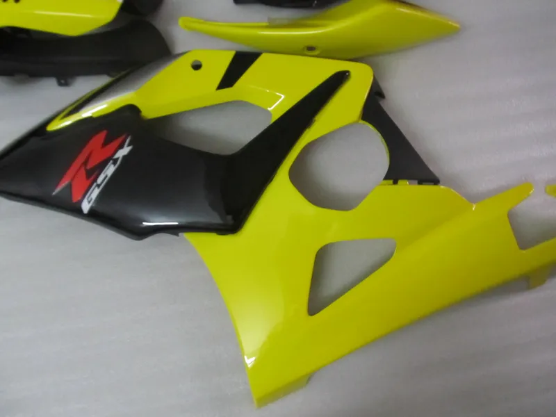 Fairings stampaggio a iniezione Suzuki GSXR 1000 2005 2006 Giallo Black Fairing Kit GSXR1000 K5 05 06 UT13