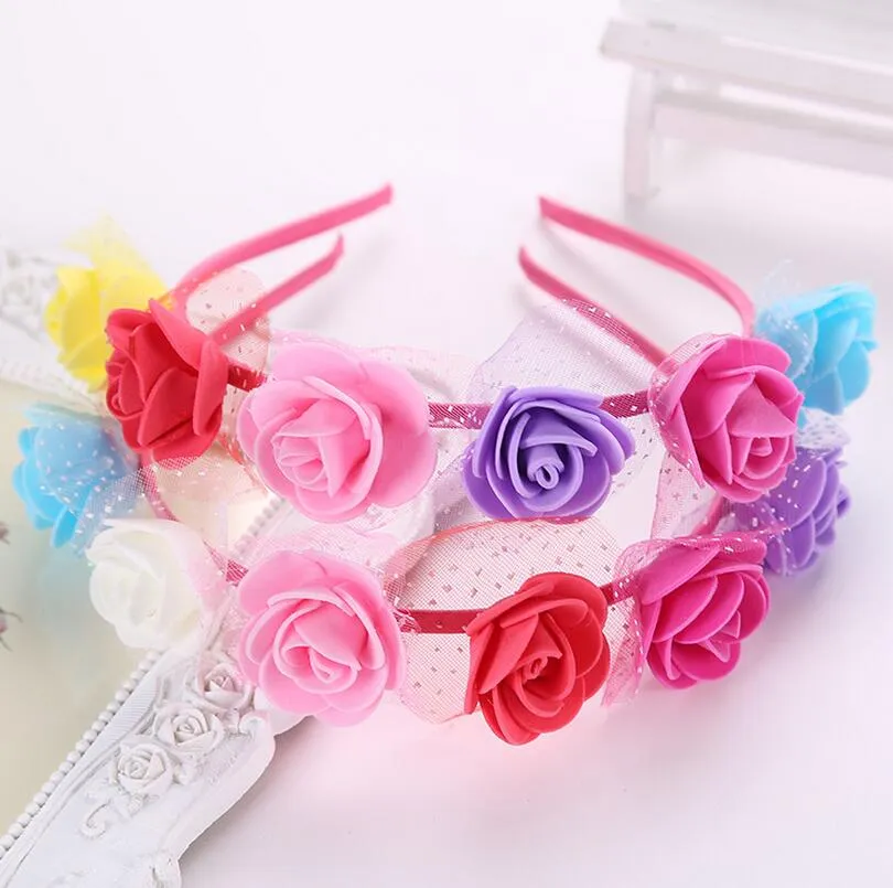 Good A++ Wreath headdress sissy seaside resort resort wreath bride take pictures hair hair hoop TG033 a 