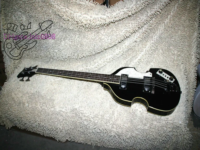 New Arrival 4 Strings 바이올린베이스 블랙베이스 기타 고품질 최고급 무료 배송