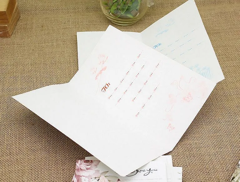 hälsningskort 3d kort bröllop kort handgjorda födelsedagskort valentin tacksägelsekort skiss hälsningskort med kuvert pack
