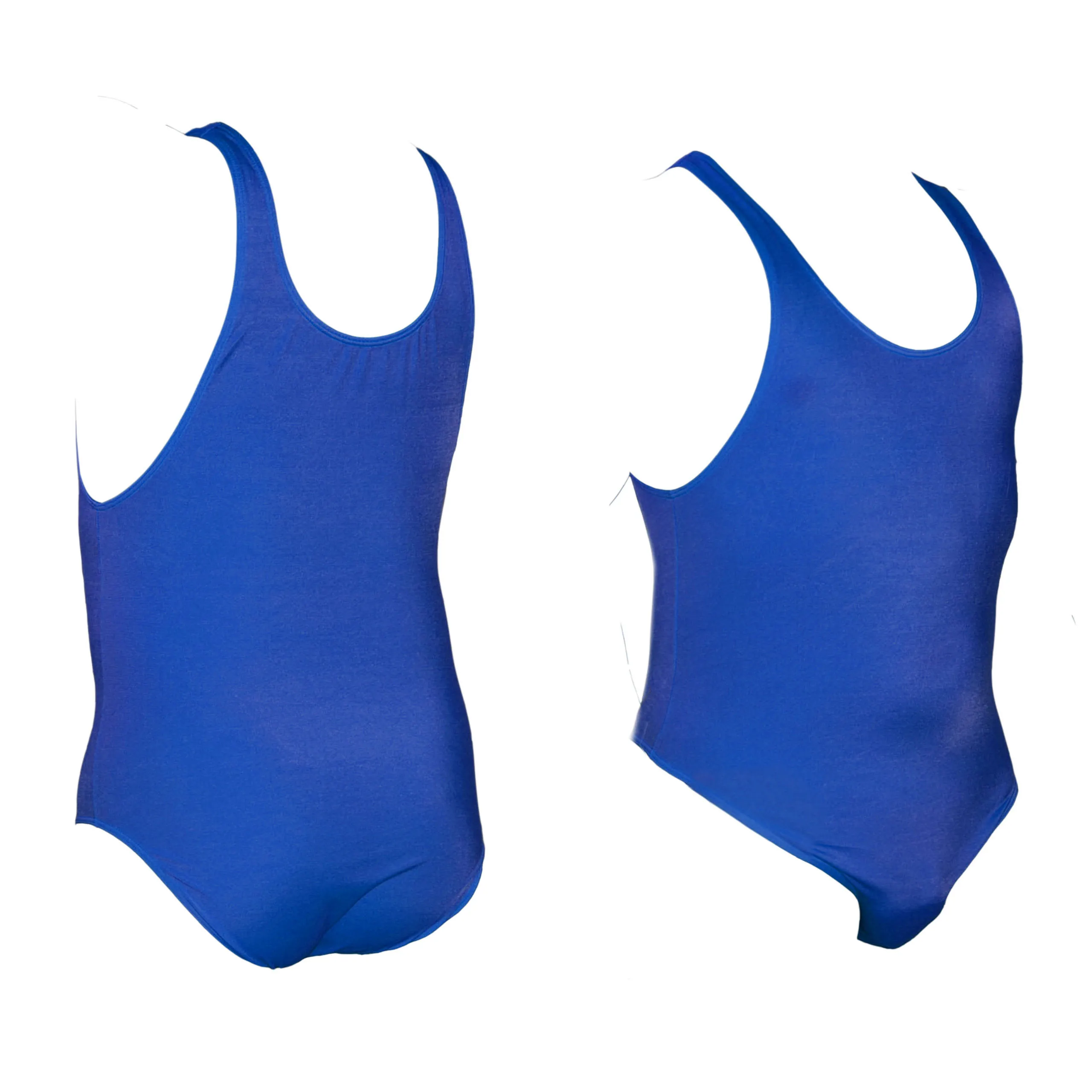 Mens Leotard Body Suit Underkläder G3081 Solid Färg Stretchy Gym Swim Suit Fabric Bikini Poly Spandex