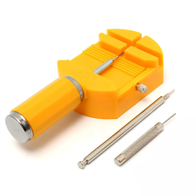 Yellow Durable Watchmaker Tool Pins Watch for Band Link Pin Remover Strap Adjuster Opener Repair Brand New6070720