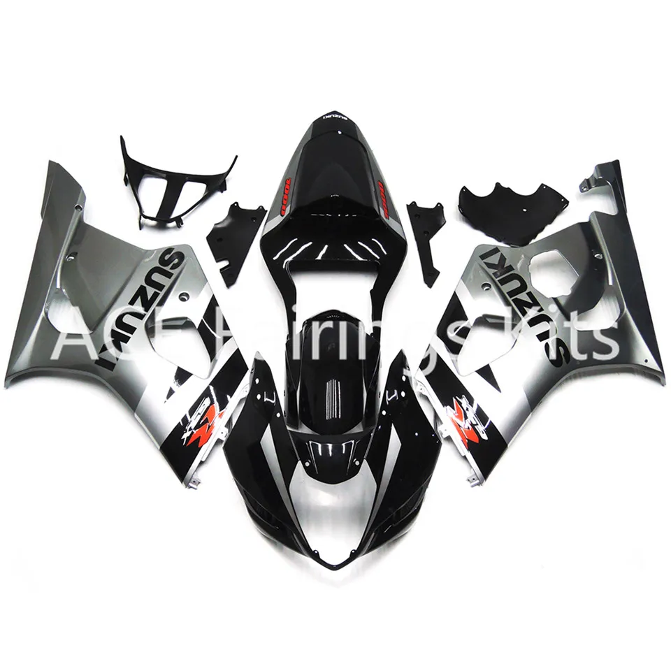 3 cadeaux gratuits nouveau Suzuki GSXR1000 K3 03 04 GSXR 1000 K3 2003 2004 Injection ABS plastique carénage de moto le Cool argent bb6